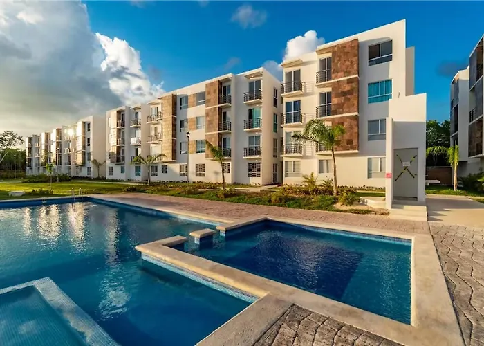 Departamento completo en playa del carmen